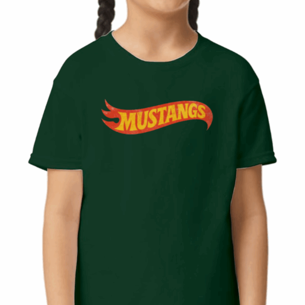 Mustangs 'Hot Wheels' - Short Sleeve | Youth