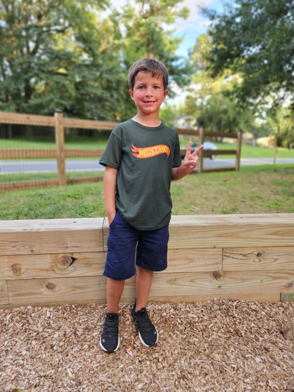 Mustangs 'Hot Wheels' - Short Sleeve | Youth - Image 3